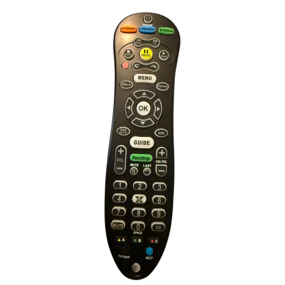 AT&T U-Verse S30-S1A Programmable IR Universal Remote Control